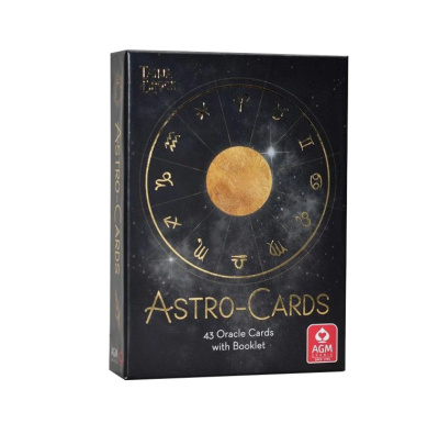 Карты Таро "Astro Cards Oracle Cards with Booklet" AGM Urania / Астрокарточки Оракула с буклетом