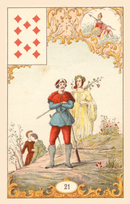 картинка Карты Таро "The Little Oracle Cards" Lo Scarabeo / Маленькие карты оракула Ло Скарабео от магазина Gamesdealer.ru