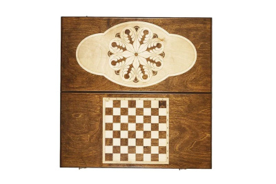 картинка Нарды "Золотой Цветок" 60, Mirzoyan от магазина Gamesdealer.ru