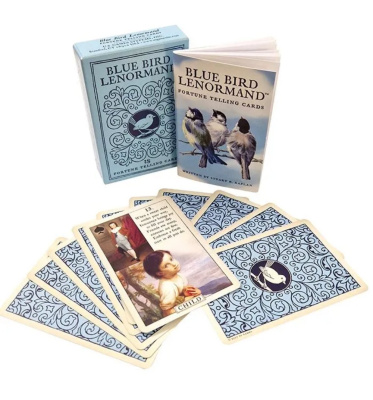 картинка Карты Таро "Blue Bird Lenormand" US Games / Ленорман "Синяя птица" от магазина Gamesdealer.ru