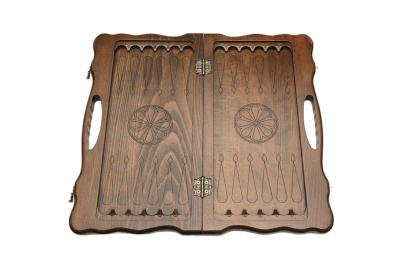 картинка Нарды резные "Лошадь" с ручкой 50, Haleyan от магазина Gamesdealer.ru