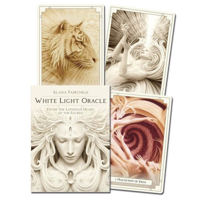картинка Карты Таро "White Light Oracle" Reprint / Оракул Белого Света TAROMANIA от магазина Gamesdealer.ru
