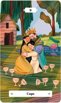 картинка Карты Таро "Woodland Fairytale Tarot Cards" US Games / Карты Таро Лесной Сказки от магазина Gamesdealer.ru