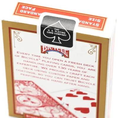 картинка Карты "Bicycle Standard League Back red/blue" от магазина Gamesdealer.ru