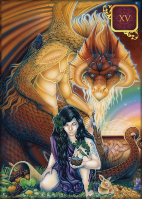 картинка Карты Таро "Pocket Dreams of Gaia Tarot" Blue Angel / Колода Мечты Гайи от магазина Gamesdealer.ru