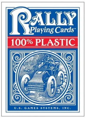 картинка Карты "100% Plastic Rally Playing Сards blue" от магазина Gamesdealer.ru