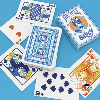 картинка Карты "Bicycle Bluey" от магазина Gamesdealer.ru