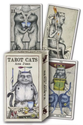 картинка Карты Таро "Fournier - Tarot Cats by Ana Juan" Fournier / Колода Котов от Аны Хуан от магазина Gamesdealer.ru