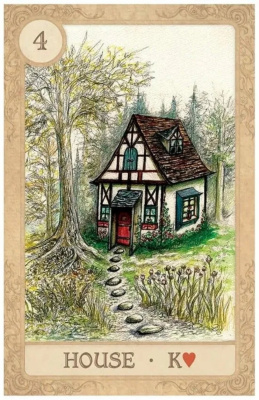 картинка Карты Таро "Fairy Tale Lenormand in a Tin" US Games / Сказочное Ленорман от магазина Gamesdealer.ru