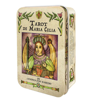Карты Таро "Tarot De Maria Celia In a Tin" US Games / Таро Марии Целиа