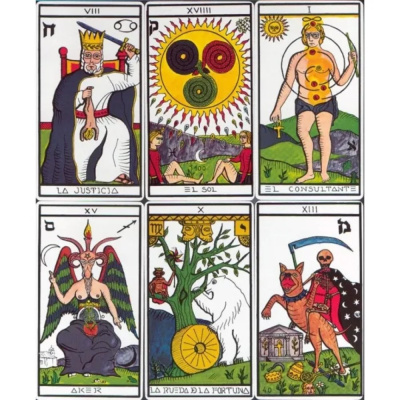 картинка Карты Таро "Fournier Esoteric Tarot" Fournier / Эзотерическое Таро от магазина Gamesdealer.ru