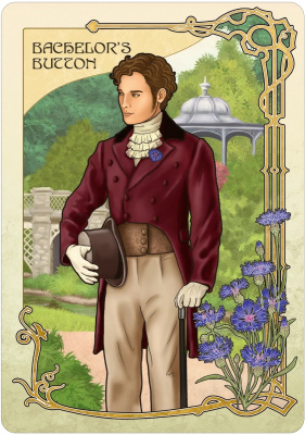 картинка Карты Таро "Flower Folklore Oracle" US Games / Оракул цветочного фольклора от магазина Gamesdealer.ru