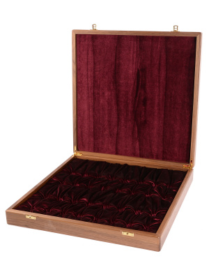 картинка Шахматный ларец Woodgames Орех, 45 мм от магазина Gamesdealer.ru