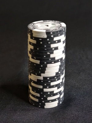 картинка Фишки для игры в покер Black Stars номиналом 1 (25шт) от магазина Gamesdealer.ru