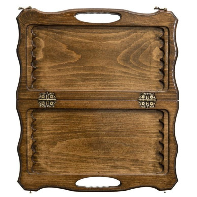 картинка Шахматы + нарды резные c Араратом 40 с ручкой, Haleyan от магазина Gamesdealer.ru