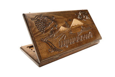 картинка Нарды резные "Хайастан" 50, Haleyan от магазина Gamesdealer.ru