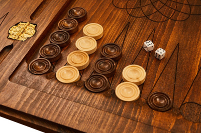 картинка Нарды резные "Сияние 5" 60, Mkhitaryan от магазина Gamesdealer.ru