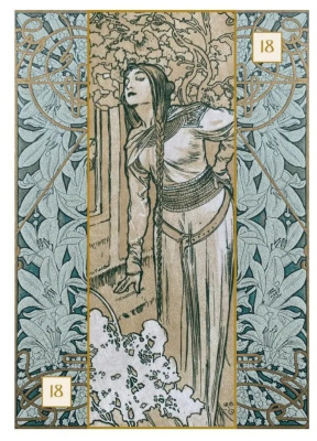 картинка Карты Таро "Alfons Maria Mucha Oracle" Lo Scarabeo / Альфонс Мария Муха Карты Оракула от магазина Gamesdealer.ru