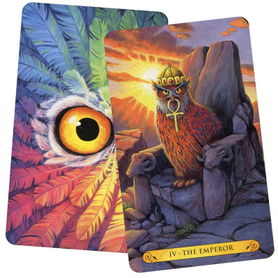 картинка Карты Таро "Tarot of the Owl" Llewellyn / Таро Совы от магазина Gamesdealer.ru