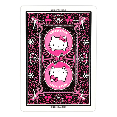 картинка Карты "Bicycle Hello Kitty Black & Pink" от магазина Gamesdealer.ru