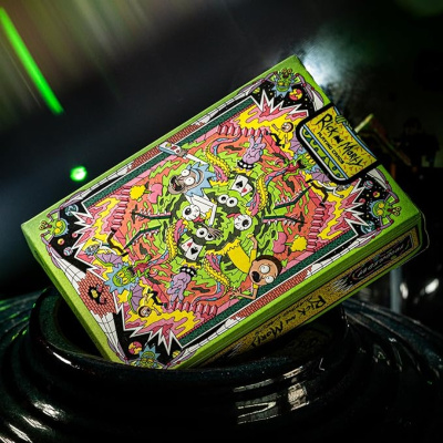 картинка Карты "Theory11 Rick and Morty Playing Cards" магазин Gamesdealer.ru являющийся официальным дистрибьютором в России  картинка Карты "Theory11 Rick and Morty Playing Cards" от магазина Gamesdealer.ru