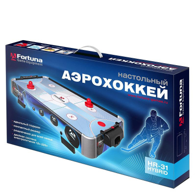 картинка Аэрохоккей FORTUNA HR-31 Blue Ice Hybrid настольный 86Х43Х15СМ от магазина Gamesdealer.ru