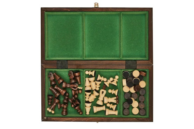 картинка Шахматы + шашки "Королевские 35", Madon от магазина Gamesdealer.ru