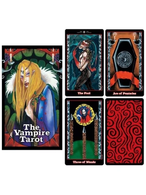 картинка Карты Таро "Vampire Tarot Deck" US Games / Вампирская Колода Таро от магазина Gamesdealer.ru