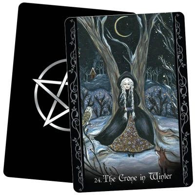 картинка Карты Таро "The Solitary Witch Oracle Cards" Blue Angel / Карты Одинокой Ведьмы-Оракула от магазина Gamesdealer.ru