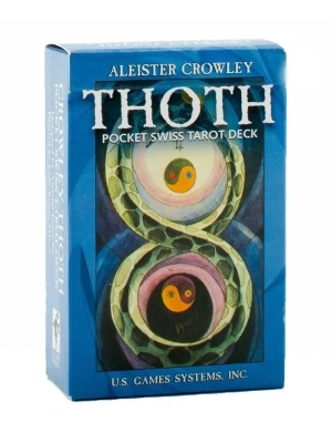 картинка Карты Таро "Aleister Crowley Thot Pocket Swiss" US Games / Таро Тота Алистера Кроули (карманное) от магазина Gamesdealer.ru