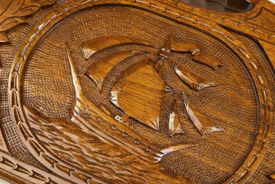 картинка Нарды резные "Корабль-3" с ручкой 50, Haleyan от магазина Gamesdealer.ru