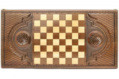 картинка Нарды резные "Лошадь 1", Simonyan магазин Gamesdealer.ru являющийся официальным дистрибьютором в России  картинка Нарды резные "Лошадь 1", Simonyan от магазина Gamesdealer.ru