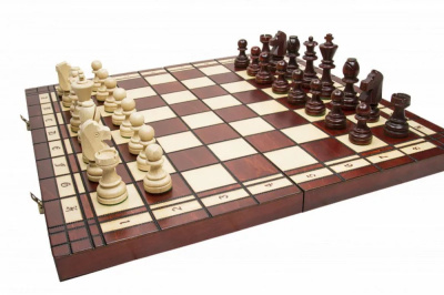 картинка Шахматы "Торнамент-8" 54 см, Madon (деревянные, Польша) от магазина Gamesdealer.ru