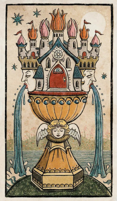 картинка Карты Таро "Trionfi Della Luna Tarot " US Games / Таро Трионфи Делла Луна от магазина Gamesdealer.ru