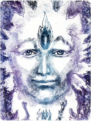 картинка Карты Таро "Portals of Presence: Faces Drawn from the Subtile Realms" US Games / Порталы Присутствия от магазина Gamesdealer.ru