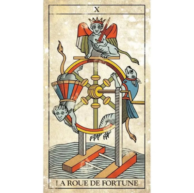 картинка Карты Таро "Marseille Vintage Tarot Cards" Lo Scarabeo / Марсельское Винтажное Таро от магазина Gamesdealer.ru