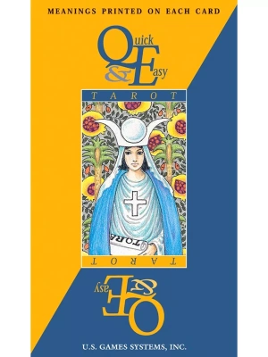 картинка Карты Таро "Quick and Easy Tarot Deck" US Games / Таро "Быстро и Легко" от магазина Gamesdealer.ru