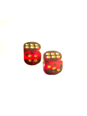 картинка Комплект костей из янтаря 11мм вишневые 2 шт магазин Gamesdealer.ru являющийся официальным дистрибьютором в России  картинка Комплект костей из янтаря 11мм вишневые 2 шт от магазина Gamesdealer.ru