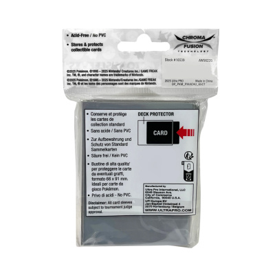 картинка Ultra PRO Pokemon Pikachu 65ct Deck Protector Sleeves for Pokemon TCG Набор протекторов для карточек от магазина Gamesdealer.ru