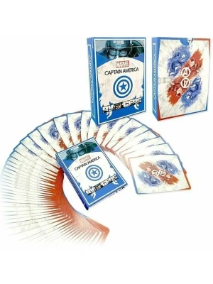 картинка Карты "MARVEL Captain America Stripper Card deck Standard Index" от магазина Gamesdealer.ru