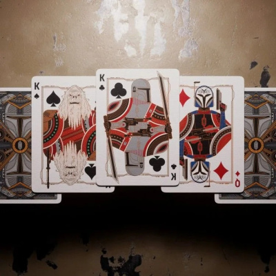 картинка Карты "Theory11 Mandalorian V2 Stars Wars playing cards" от магазина Gamesdealer.ru