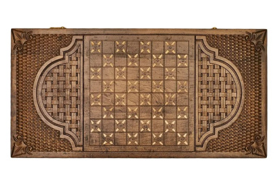 картинка Нарды резные "Гладиатор 1", Mkhitaryan от магазина Gamesdealer.ru