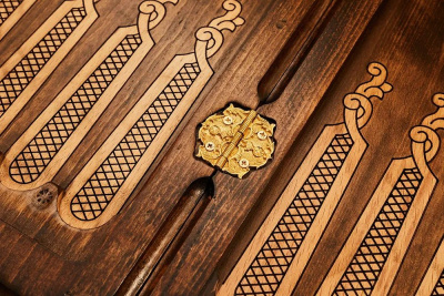 картинка Нарды резные "Сияние 2", Mkhitaryan от магазина Gamesdealer.ru