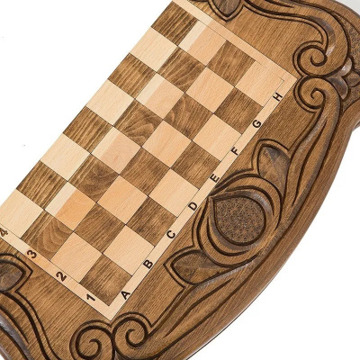 картинка Шахматы + нарды резные 50, am451, Mirzoyan от магазина Gamesdealer.ru