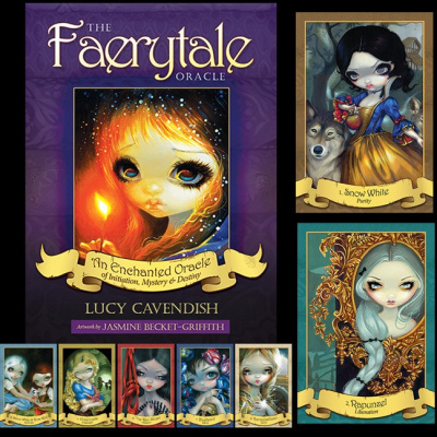 картинка Карты Таро "Faerytale Oracle Cards" Blue Angel / Таро Сказочный Оракул от магазина Gamesdealer.ru