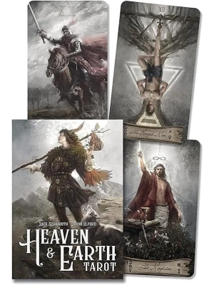 картинка Карты Таро "Heaven and Earth Tarot Kit" Lo Scarabeo / Колода Неба и Земли. Подарочный набор от магазина Gamesdealer.ru