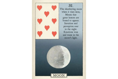 картинка Карты Таро "Mille Lenormand Blue Bird" Reprint / Ленорман Синяя Птица TAROMANIA от магазина Gamesdealer.ru