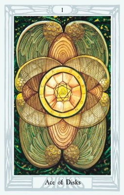 картинка Карты Таро "Aleister Crowley Thoth Tarot Deck" US Games / Колода Тота Алистера Кроули от магазина Gamesdealer.ru
