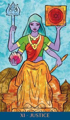 картинка Карты Таро "Yoga Tarot Cards" Lo Scarabeo / Карты Таро Йоги Ло Скарабео от магазина Gamesdealer.ru