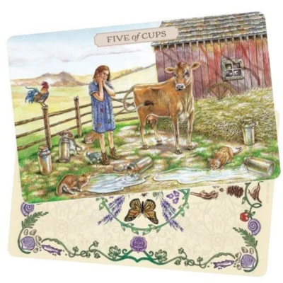 картинка Карты Таро "Pastoral Tarot Deck" US Games / Пасторальная колода Таро от магазина Gamesdealer.ru